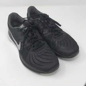 Womens Black Nike Trainer Shoes size 8.5
